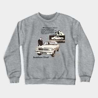 VAUXHALL VIVA BRABHAM - advert Crewneck Sweatshirt